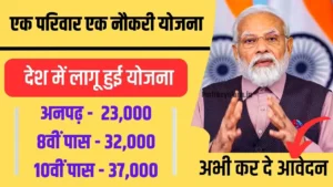 Ek Parivar Ek Naukri Yojana 2024 क्या है इस योजना के लाभ और कैसे करे आवेदन? देखे पूरी जानकारी