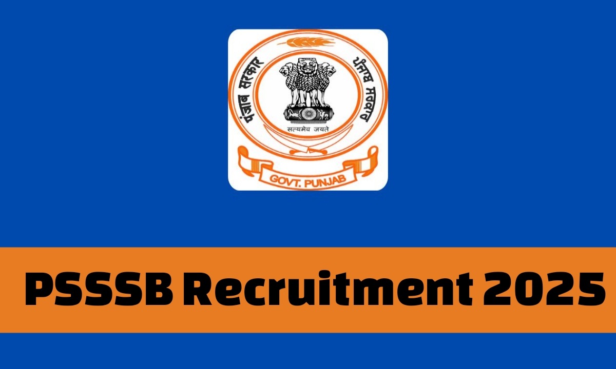 PSSSB भर्ती 2025