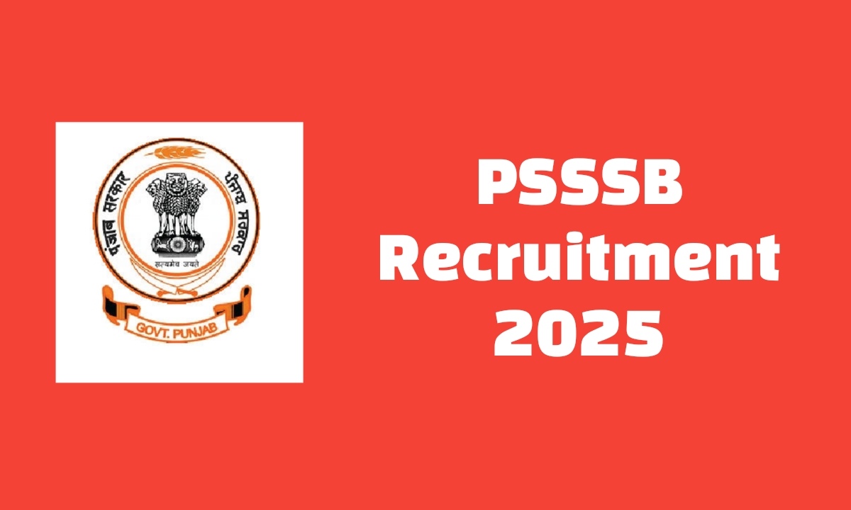 PSSSB भर्ती 2025