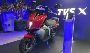 केवल ₹26,000 में 140KM रेंज और फ्यूचरिस्टिक लुक वाली, TVS X Electric Scooter होगा आपका